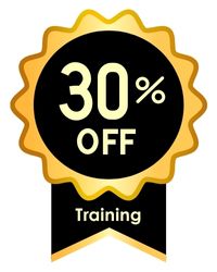 Discounts image Get up to 30% off of training