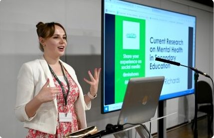 Grace Richards presents her findings on Secondary research at the Leeds In-person CPD event June 2024.