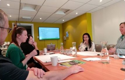 AMHIE Members attend mental health lead training in Newcastle in June 2024.